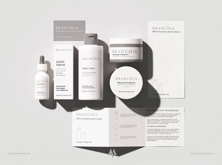 Nâng tầm thương hiệu mỹ phẩm với mockup ấn tượng!