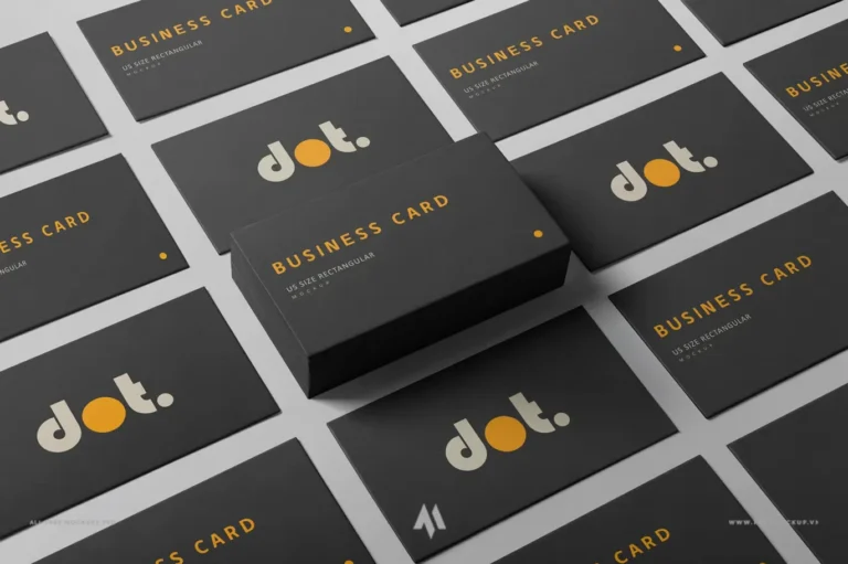 Bộ mockup danh thiếp cao cấp