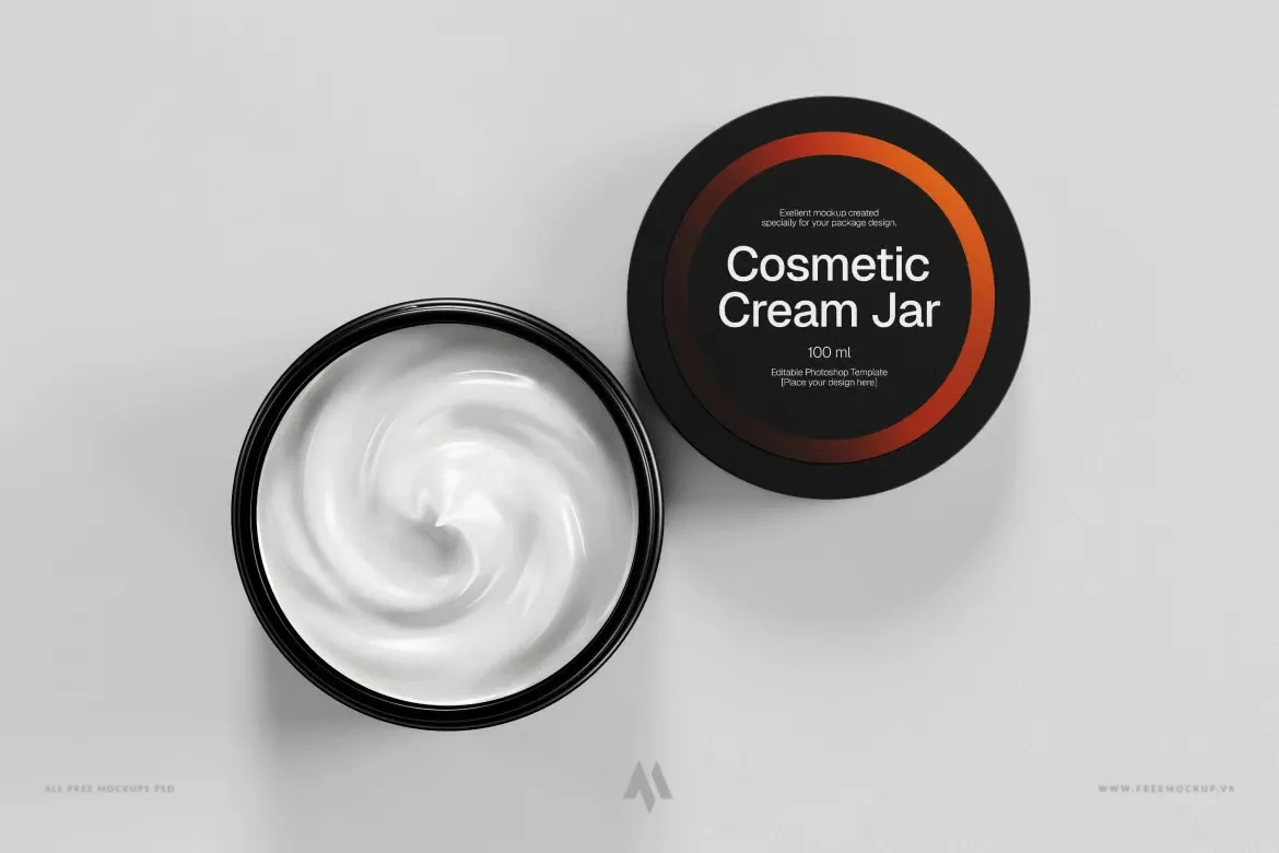 Mockup kem dưỡng: Trình diễn sản phẩm hoàn hảo!