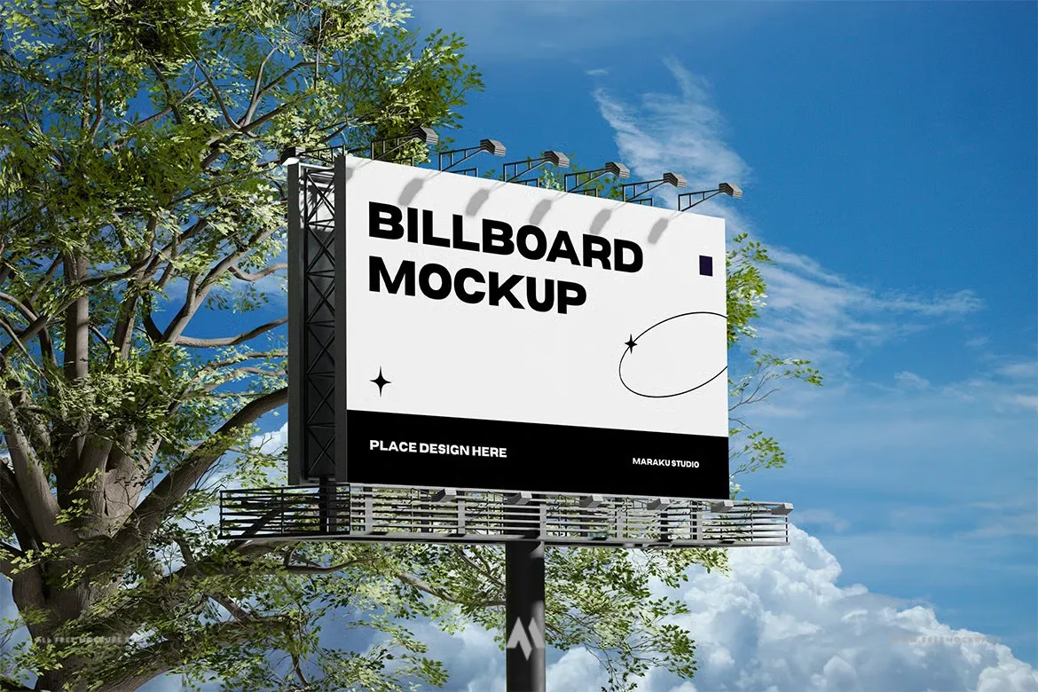 Billboard Mockup Chất Lượng Cao