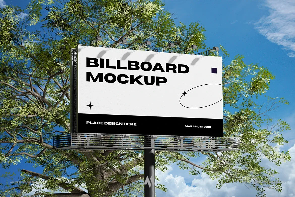 Billboard Mockup Chất Lượng Cao