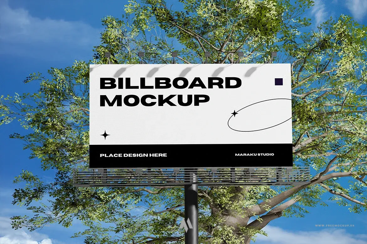 Billboard Mockup Chất Lượng Cao