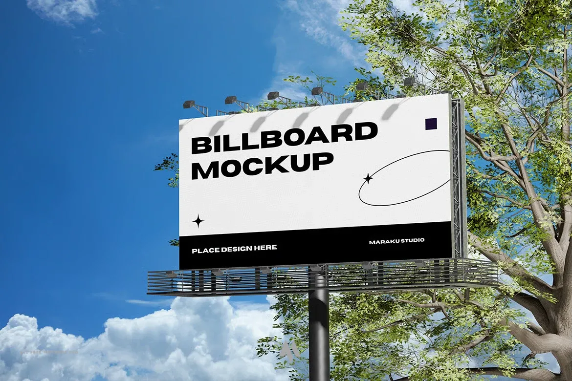 Billboard Mockup Chất Lượng Cao