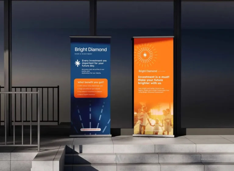 Mockup Standee Chuyên Nghiệp Cho Thiết Kế Quảng Cáo