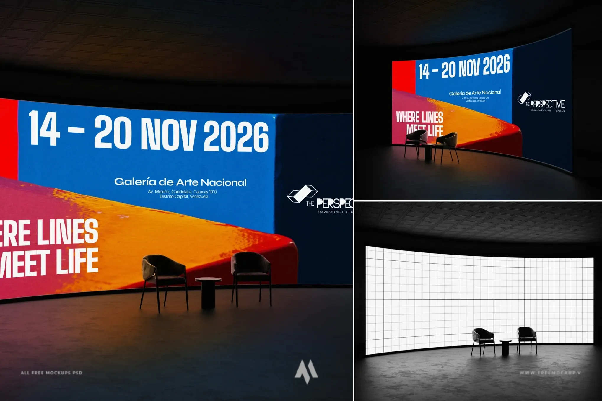 Bí quyết nâng tầm sự kiện với Mockup màn hình LED cong