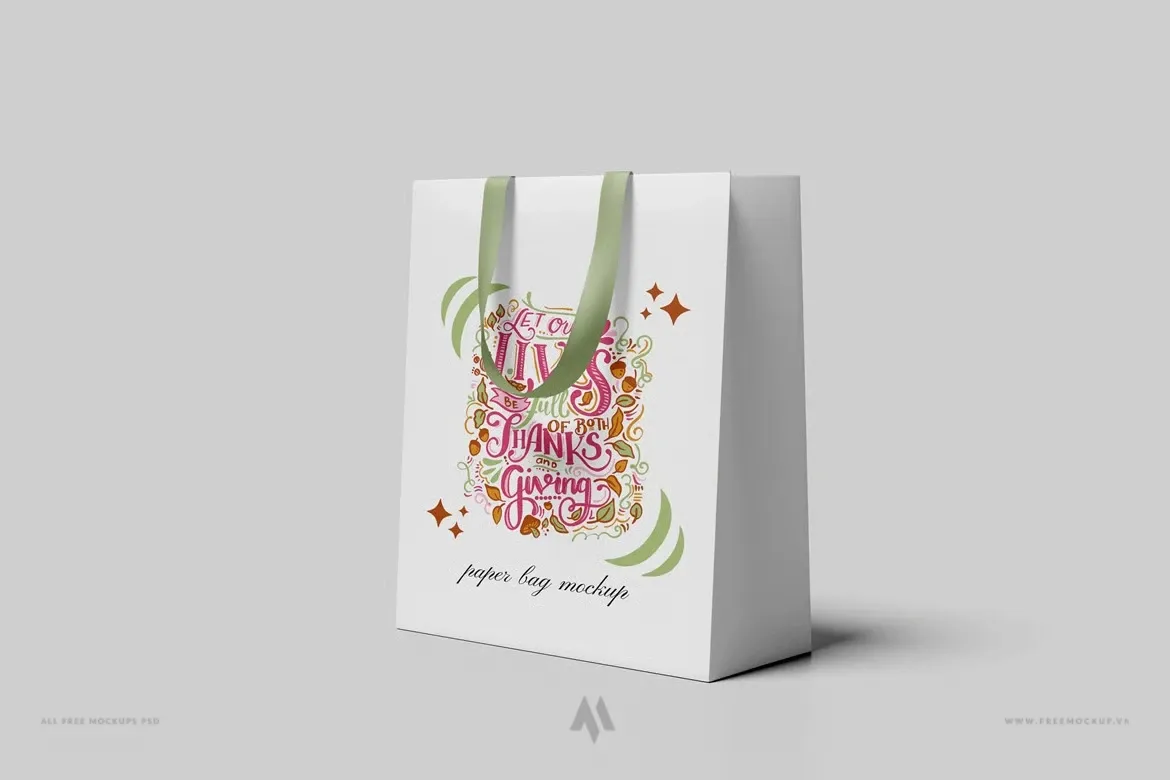 Mockup Túi Giấy: Nâng Tầm Thiết Kế Của Bạn!