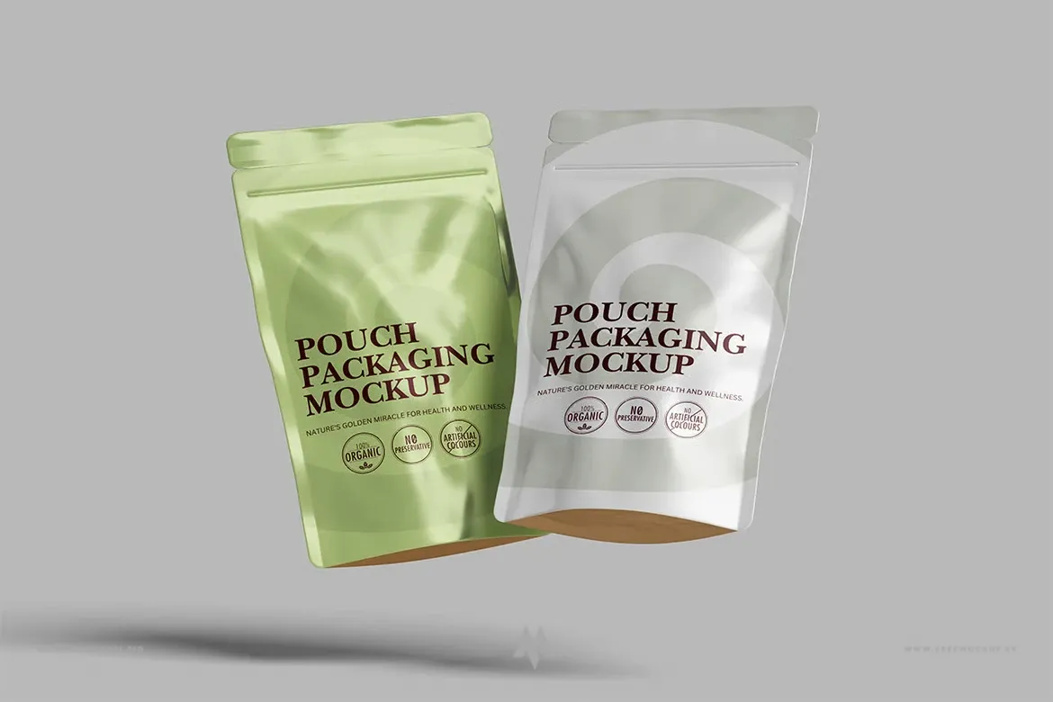 Mockup Túi Zip Miễn Phí: Trình Bày Ấn Tượng!