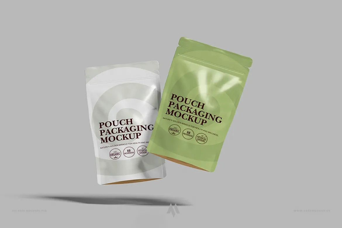 Mockup Túi Zip Miễn Phí: Trình Bày Ấn Tượng!