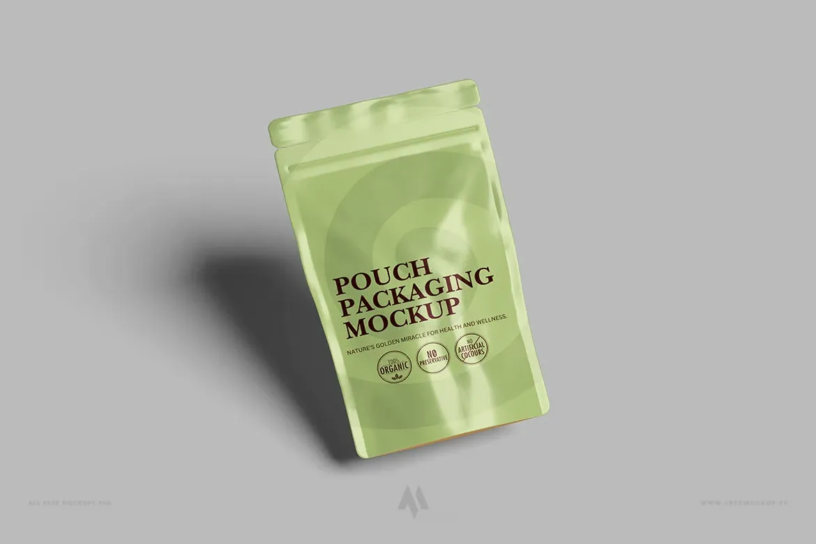 Mockup Túi Zip Miễn Phí: Trình Bày Ấn Tượng!