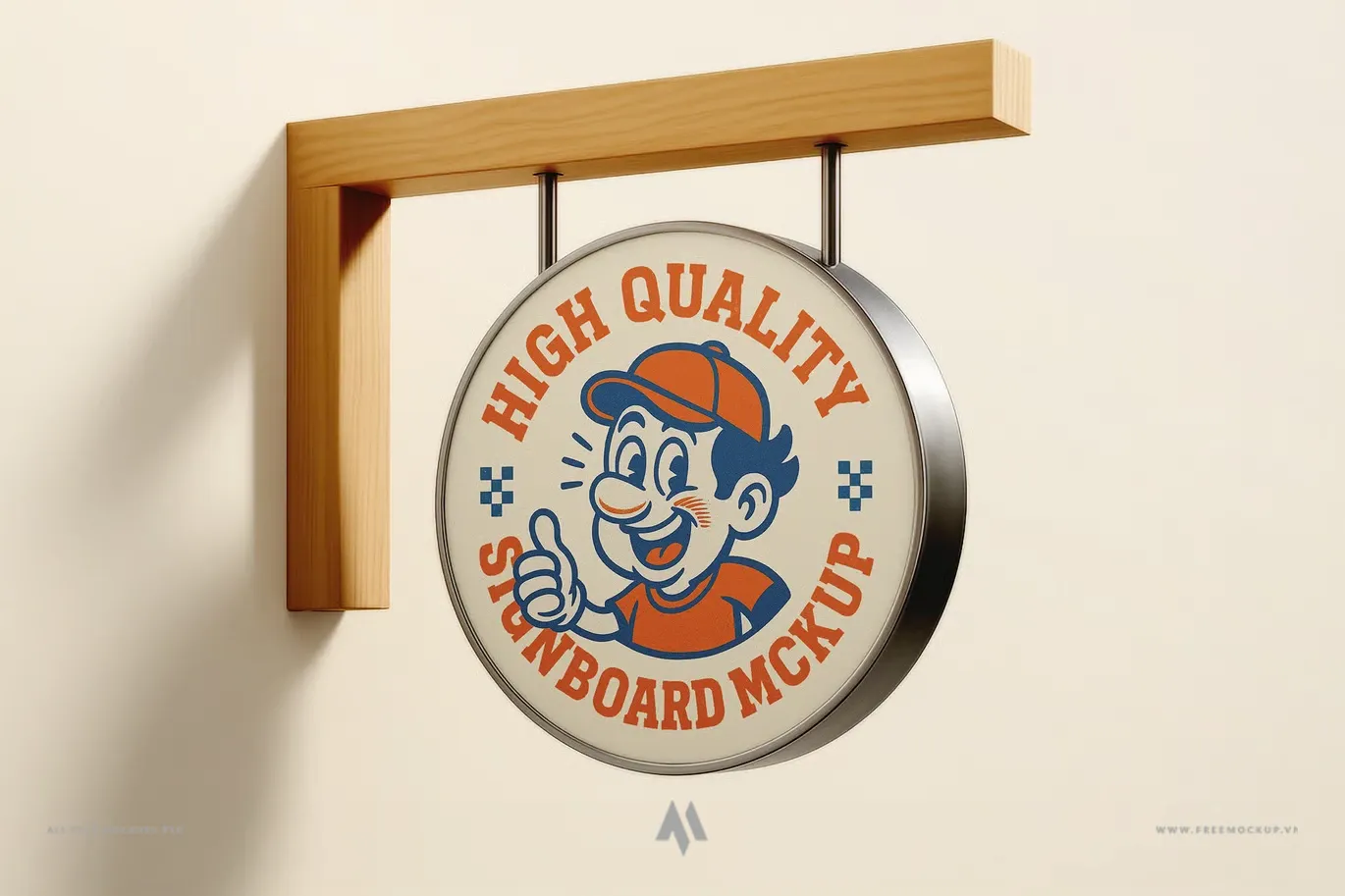 Tạo Dấu Ấn Riêng: Mockup Biển Vẫy Ấn Tượng Miễn Phí!