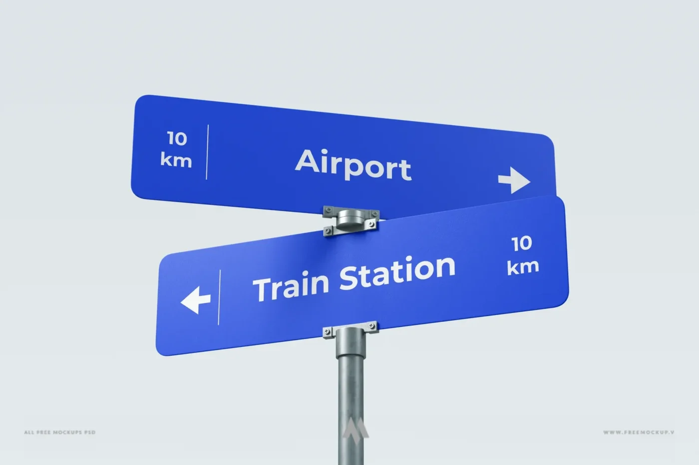 Tạo Mockup Biển Chỉ Dẫn Ấn Tượng!