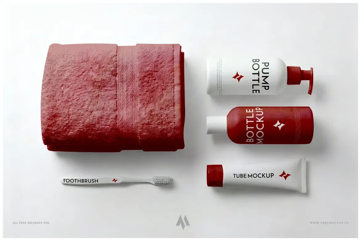 Hotel Branding Mockup Set