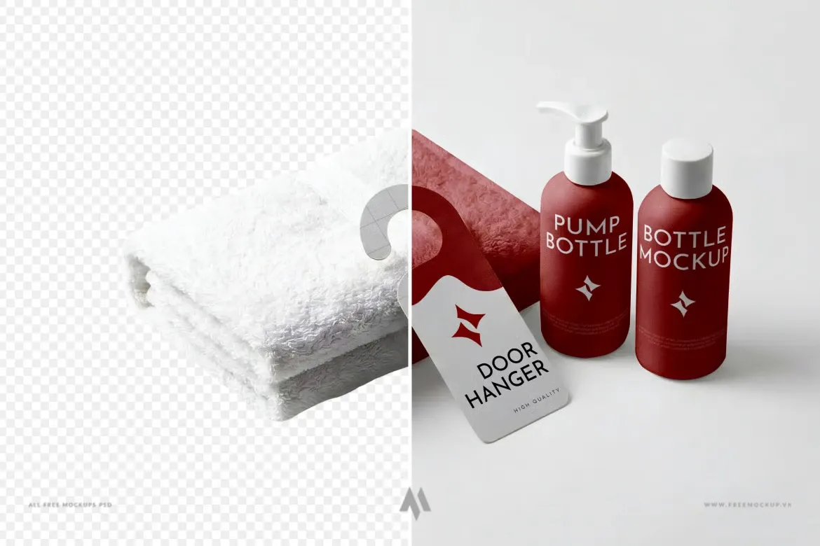 Hotel Branding Mockup Set