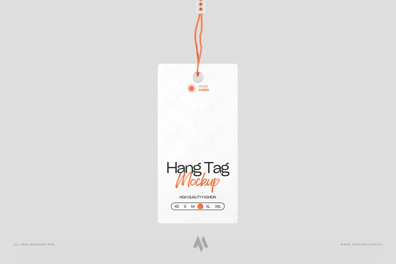 Mockup tag đồ