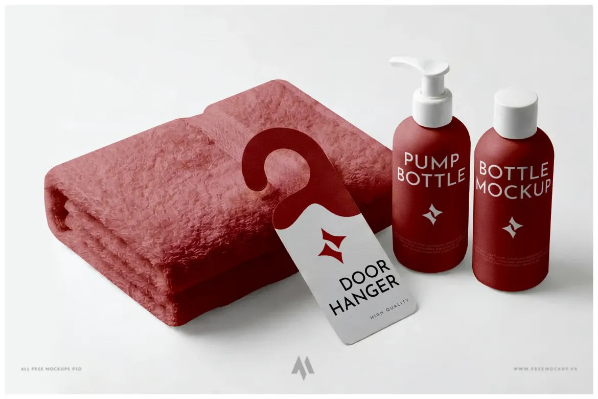 Hotel Branding Mockup Set
