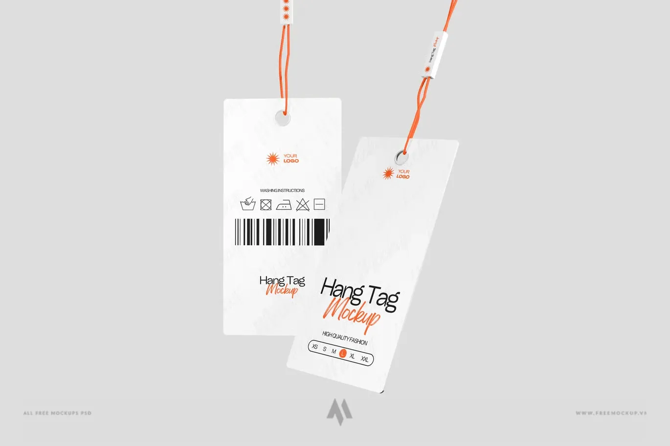 Mockup tag đồ