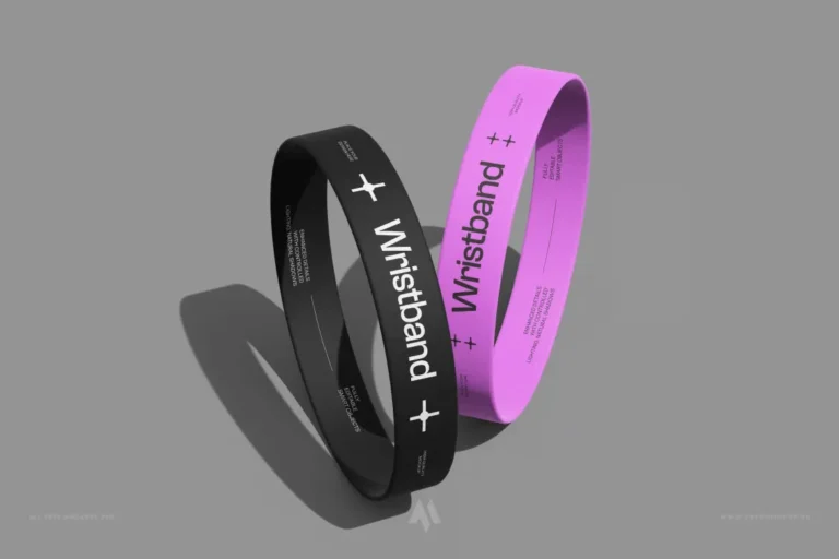 Mockup Vòng Tay Silicone Chuyên Nghiệp Cho Branding