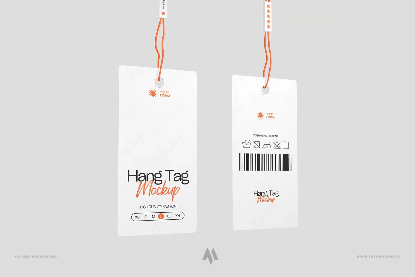 Mockup tag đồ