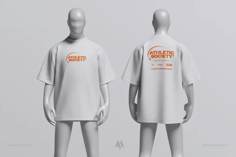 Mockup Áo thun Streetwear chuyên nghiệp
