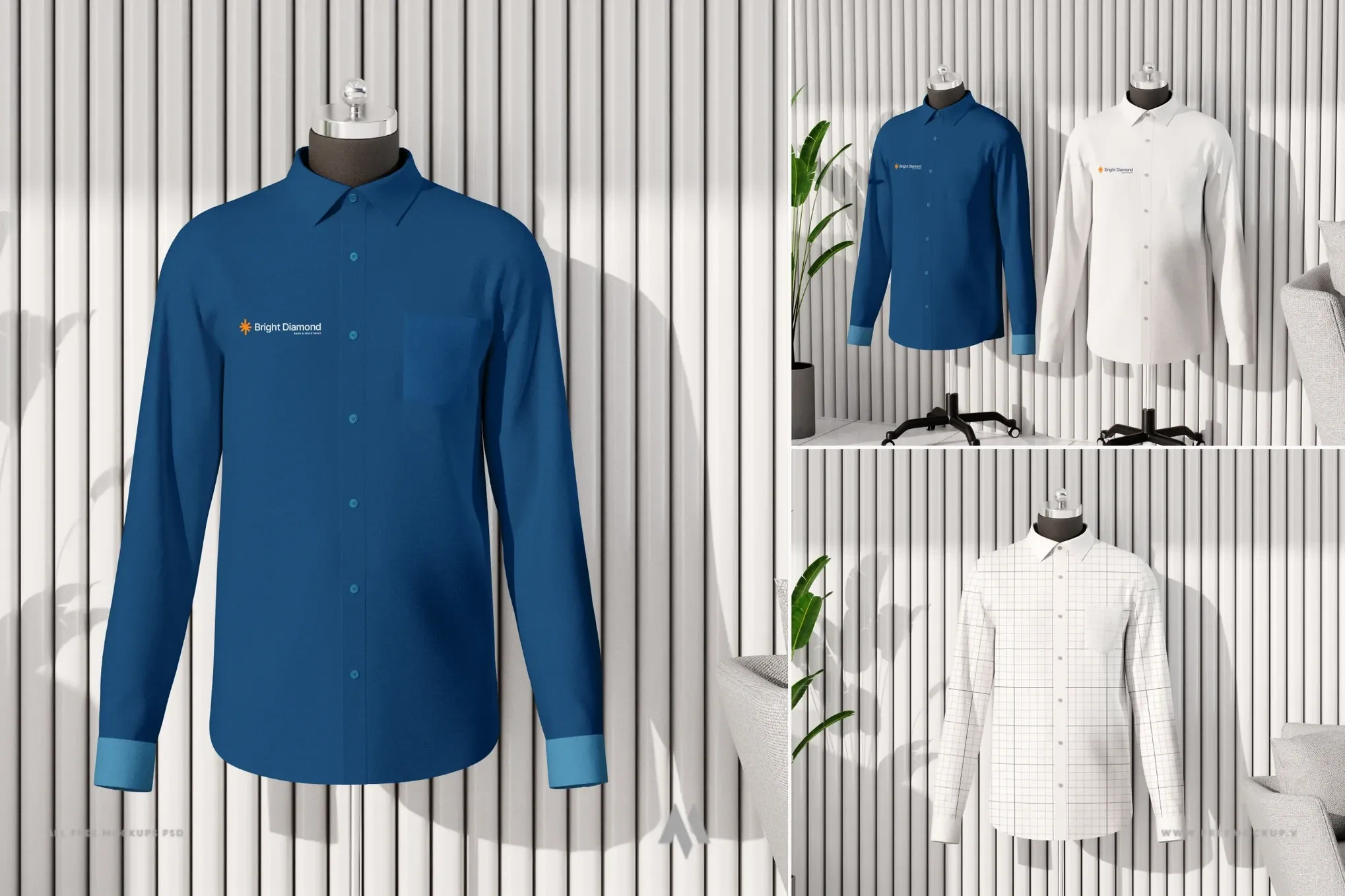 Mockup áo sơ mi