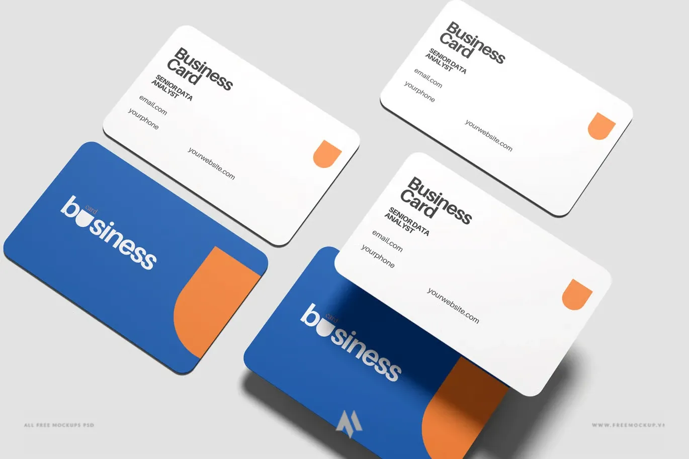 Mockup Danh Thiếp Bo Tròn: Nâng Tầm Thiết Kế Của Bạn!