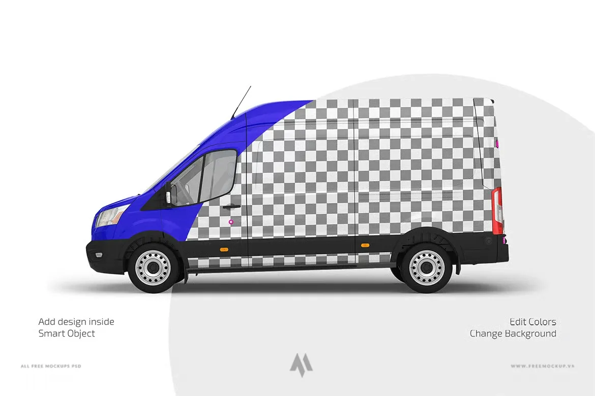 Mockup Xe Van: Biến ý tưởng thành hiện thực!