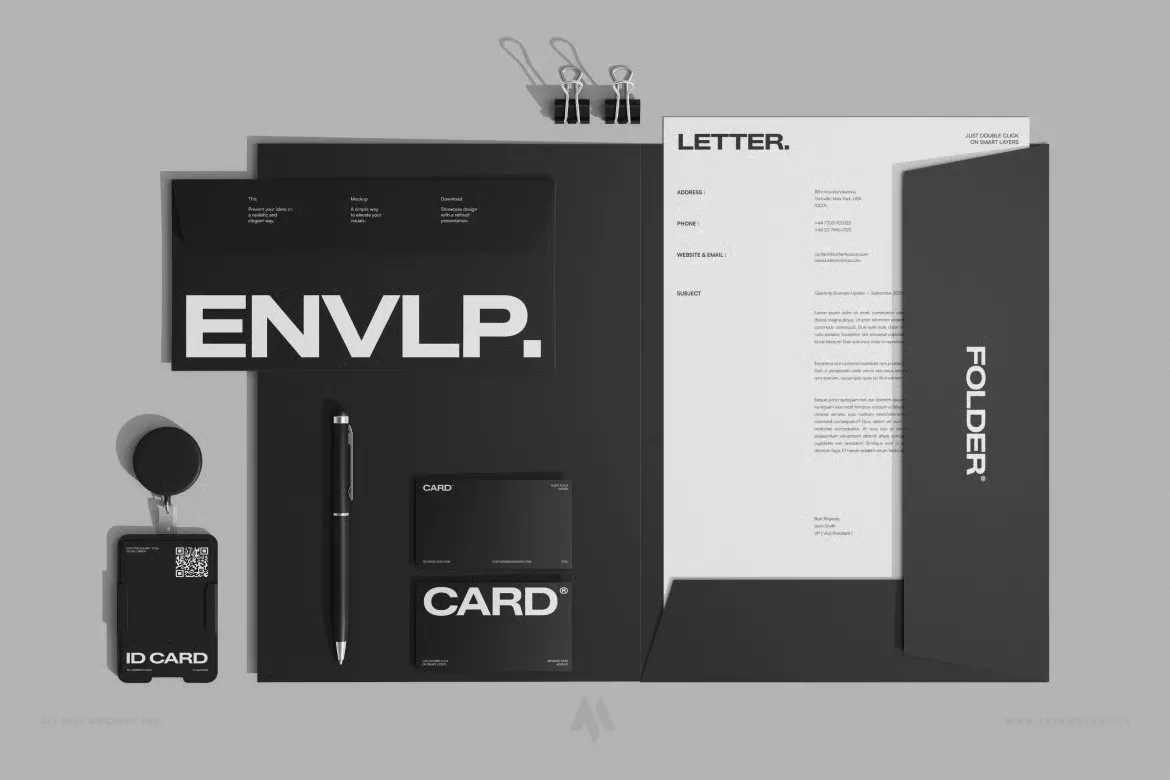 Nâng Tầm Thương Hiệu: Mockup Văn Phòng Chuyên Nghiệp!