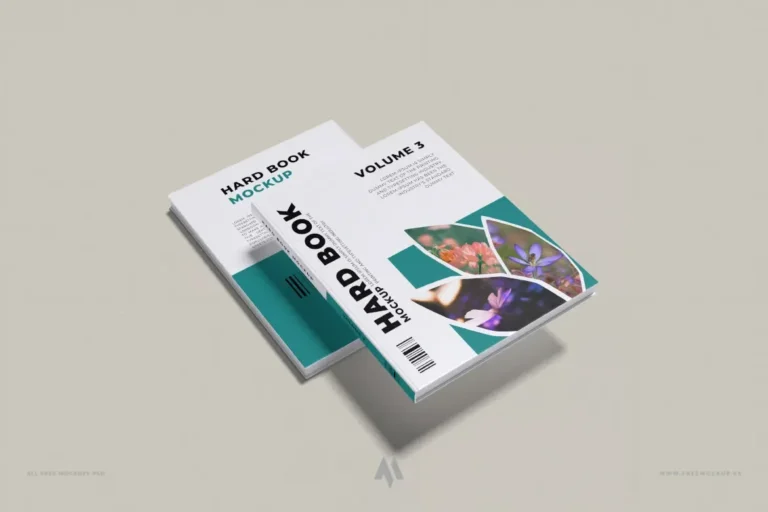 Mockup bìa sách chất lượng cao