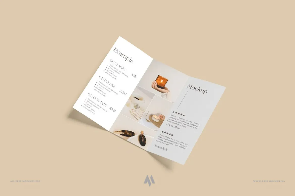 Tạo Mockup Tờ Rơi Gấp Ba: Chuyên Nghiệp Tức Thì!
