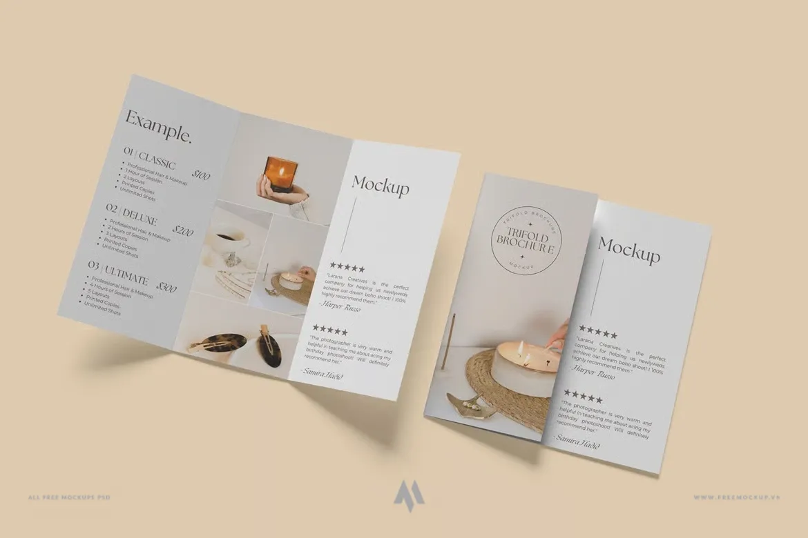 Tạo Mockup Tờ Rơi Gấp Ba: Chuyên Nghiệp Tức Thì!