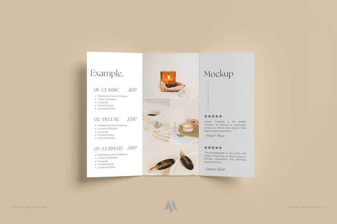 Tạo Mockup Tờ Rơi Gấp Ba: Chuyên Nghiệp Tức Thì!