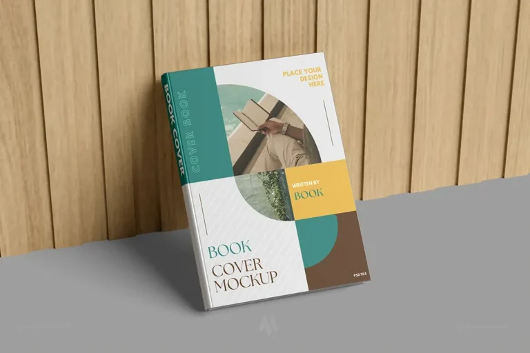 Mockup bìa sách miễn phí