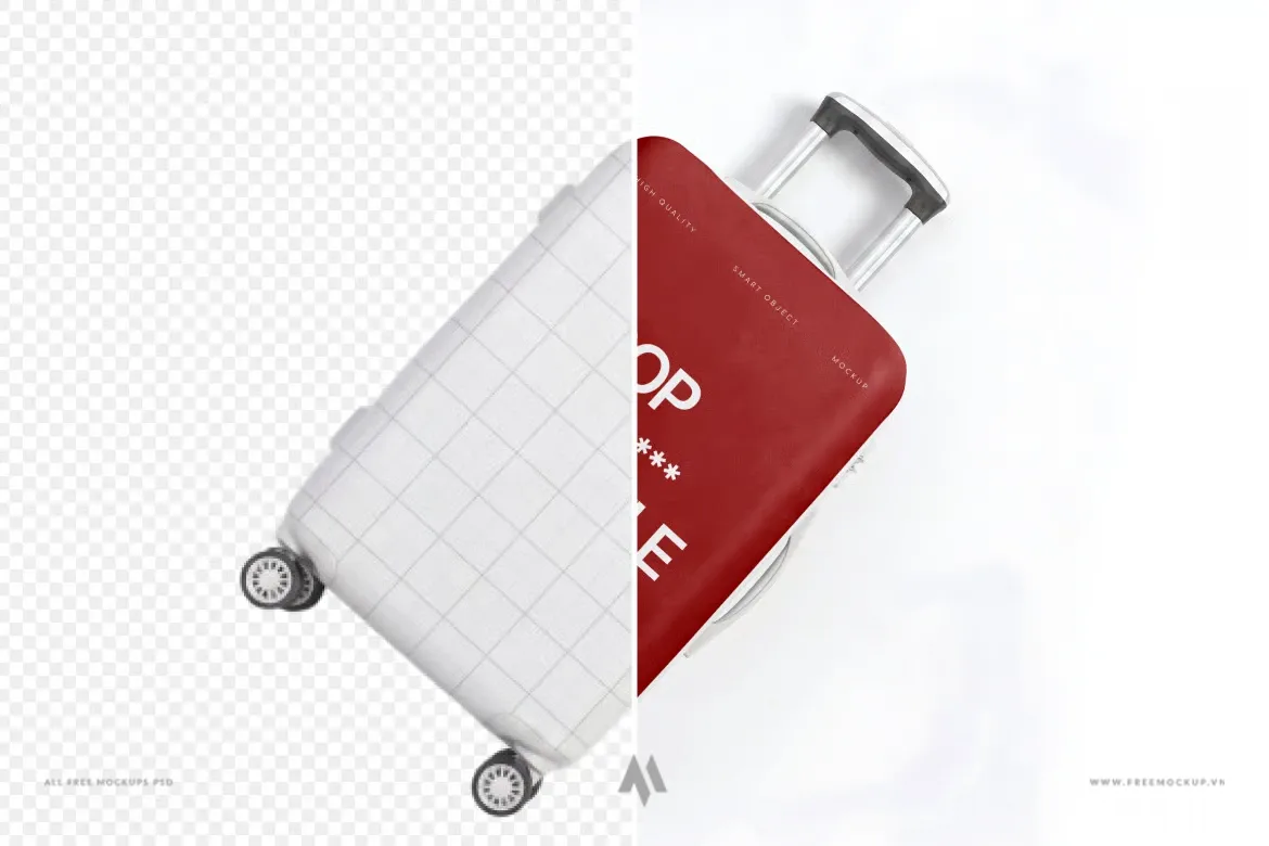Bí Quyết Tạo Mockup Vali Du Lịch Ấn Tượng!