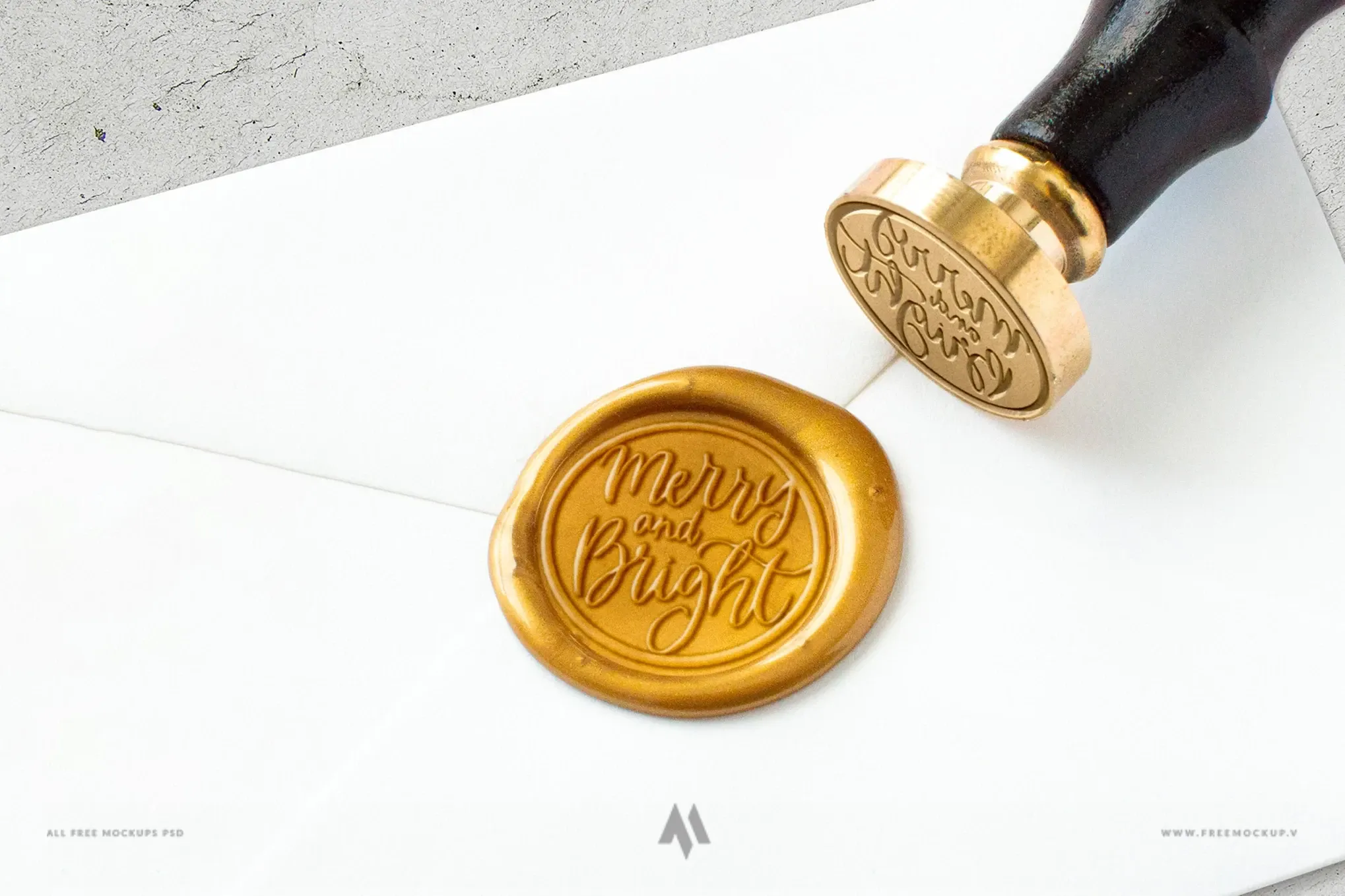 Biến Logo Thành Kiệt Tác Với Mockup Sáp Ấn!