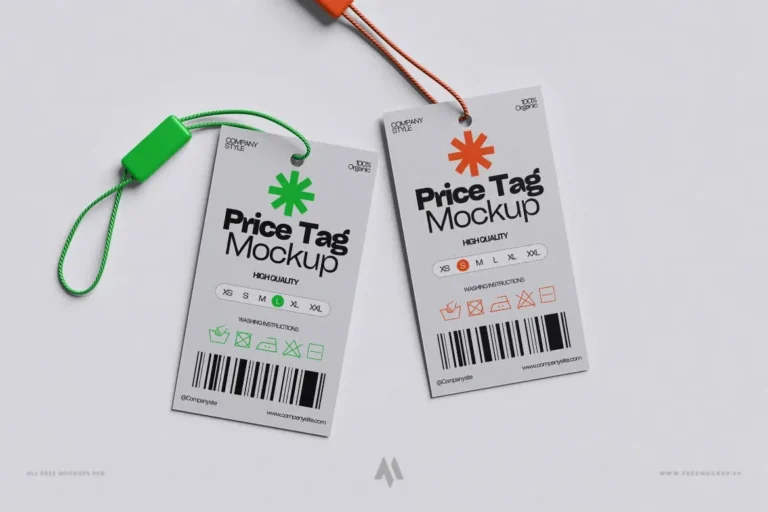 Price Tag Mockup