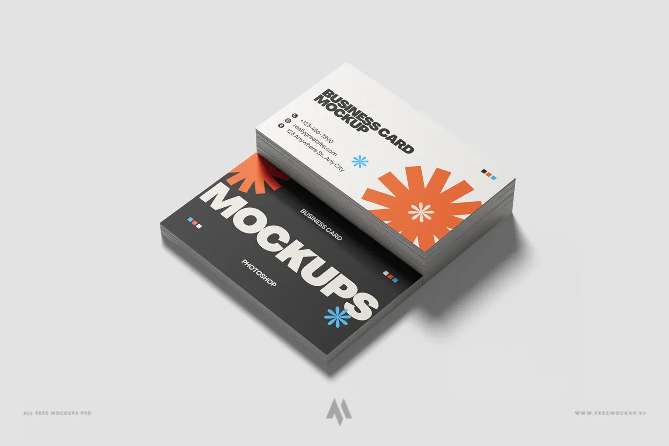 Mockup danh thiếp miễn phí
