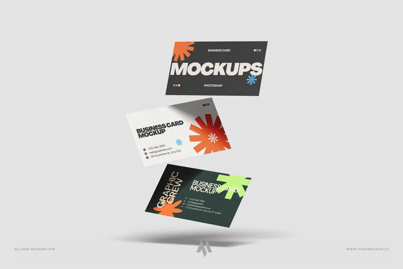Mockup danh thiếp miễn phí