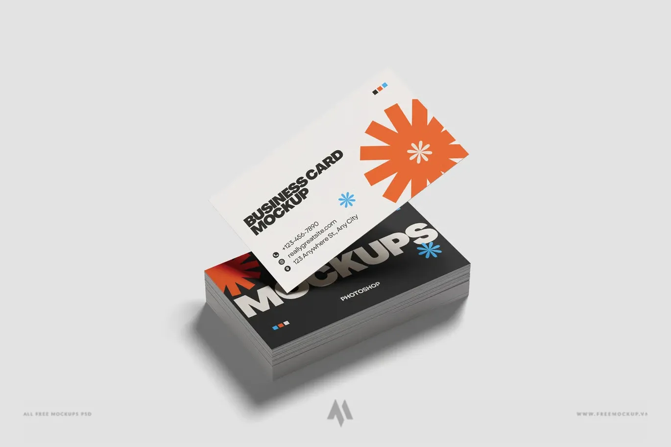 Mockup danh thiếp miễn phí