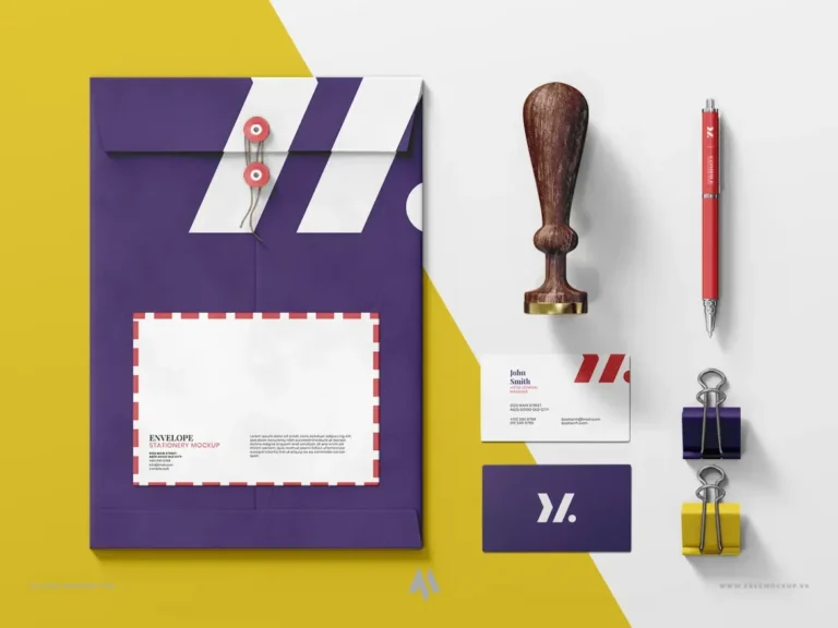 Mockup nhận diện thương hiệu: Nâng tầm thiết kế của bạn!