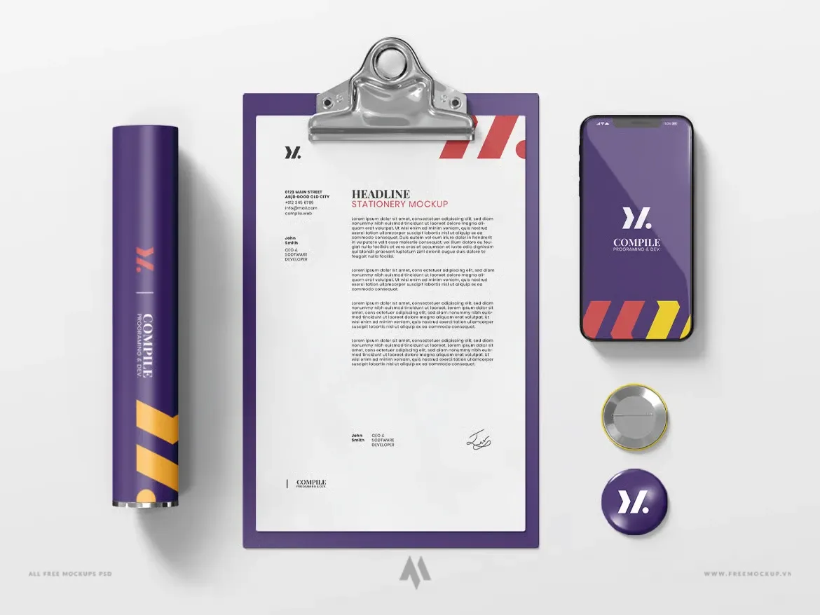 Mockup Thương Hiệu: Nâng Tầm Thiết Kế Của Bạn!