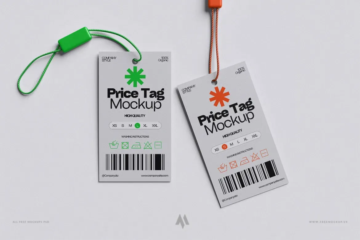 Price Tag Mockup