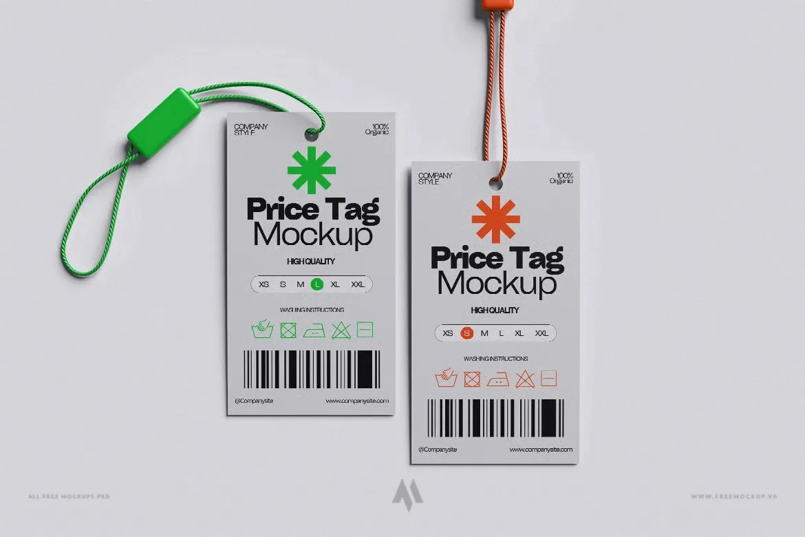 Price Tag Mockup