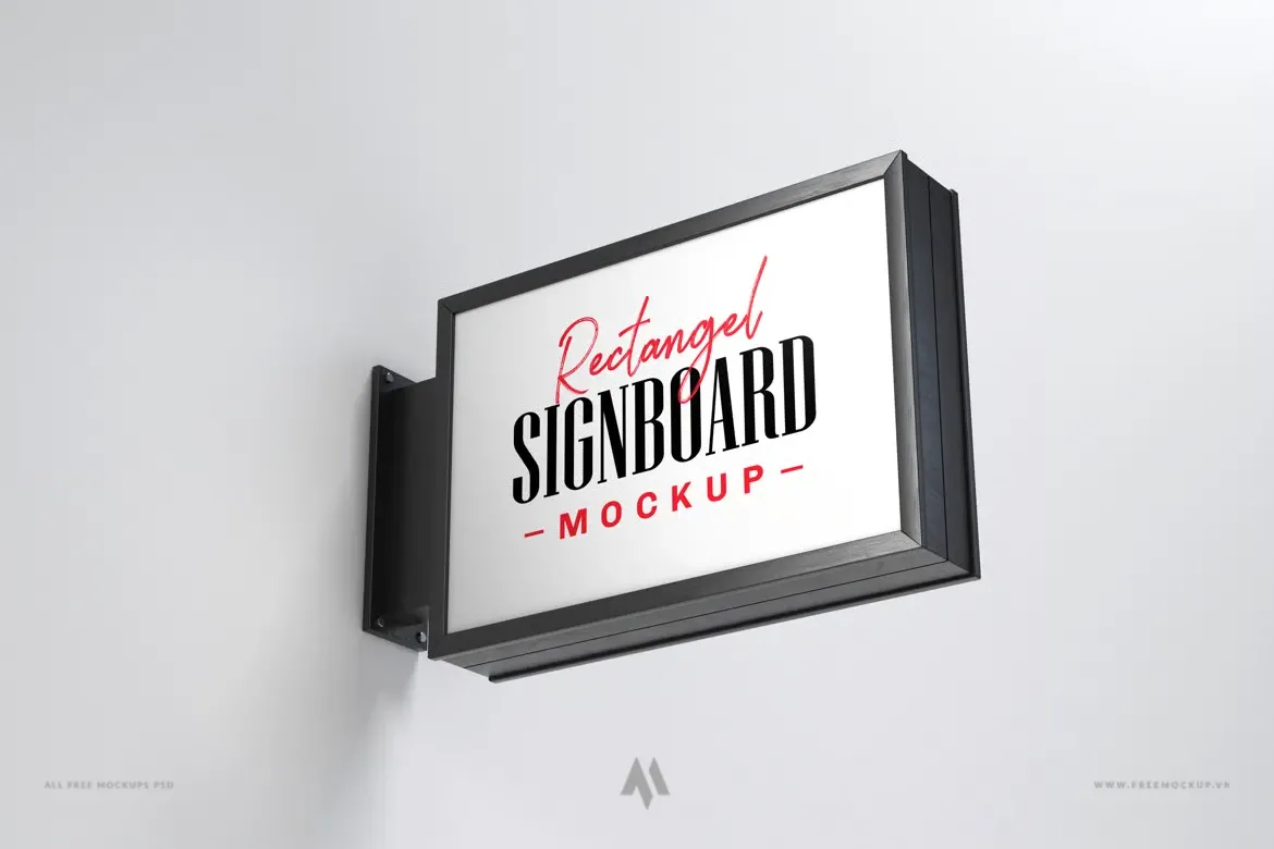 Tải Mockup Biển Hiệu Đường Phố Chuyên Nghiệp PSD
