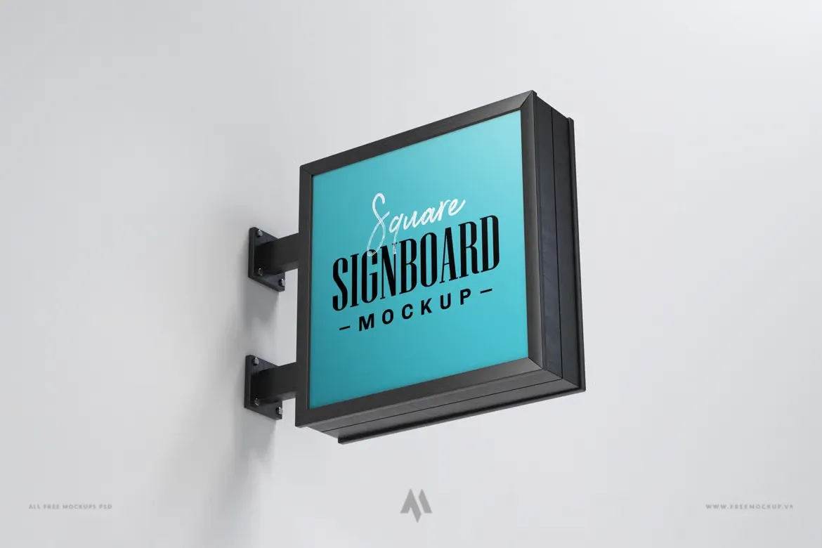 Tải Mockup Biển Hiệu Đường Phố Chuyên Nghiệp PSD