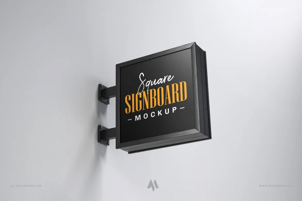 Tải Mockup Biển Hiệu Đường Phố Chuyên Nghiệp PSD
