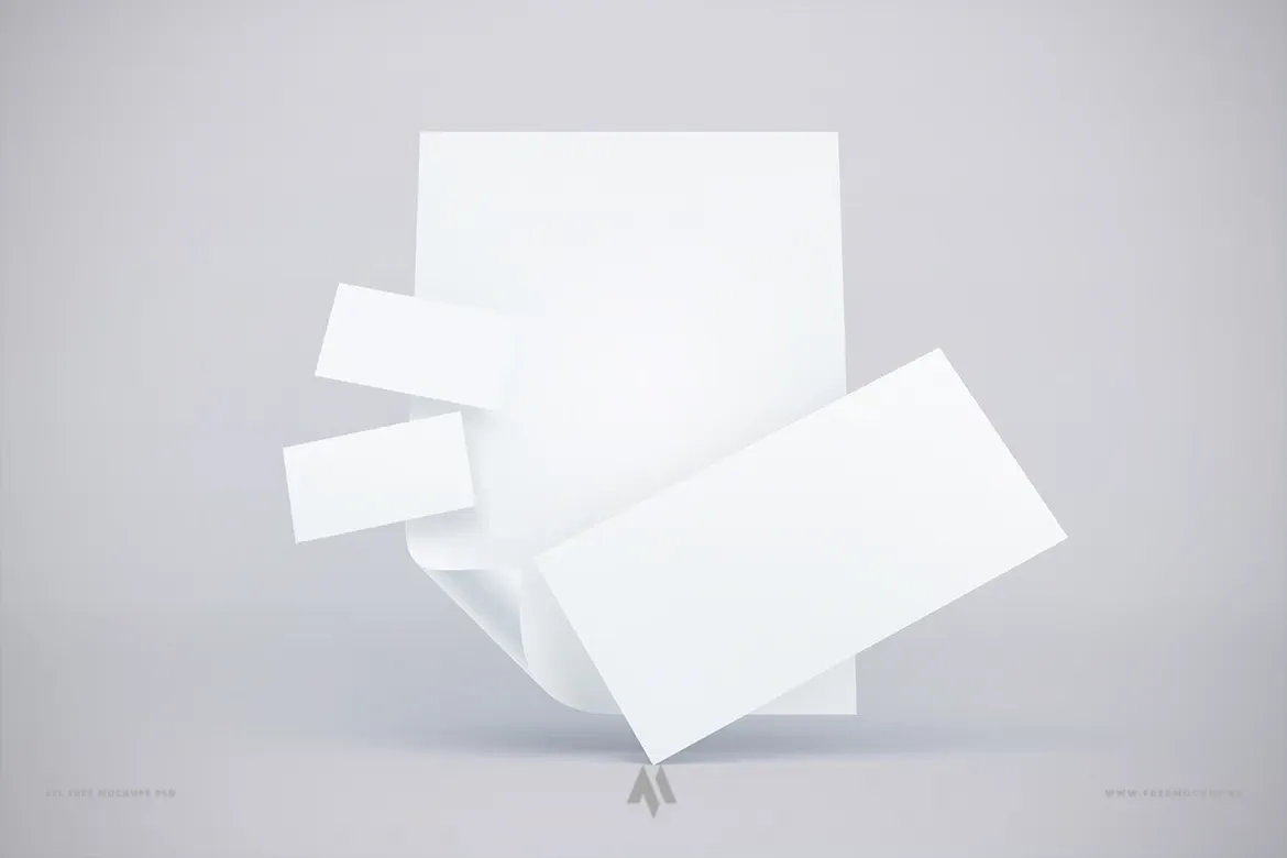 Tải Mockup bộ nhận diện thương hiệu giấy viết thư và danh thiếp