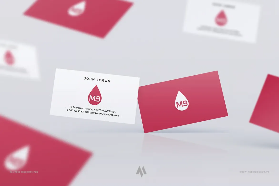 Tải Mockup bộ nhận diện thương hiệu giấy viết thư và danh thiếp
