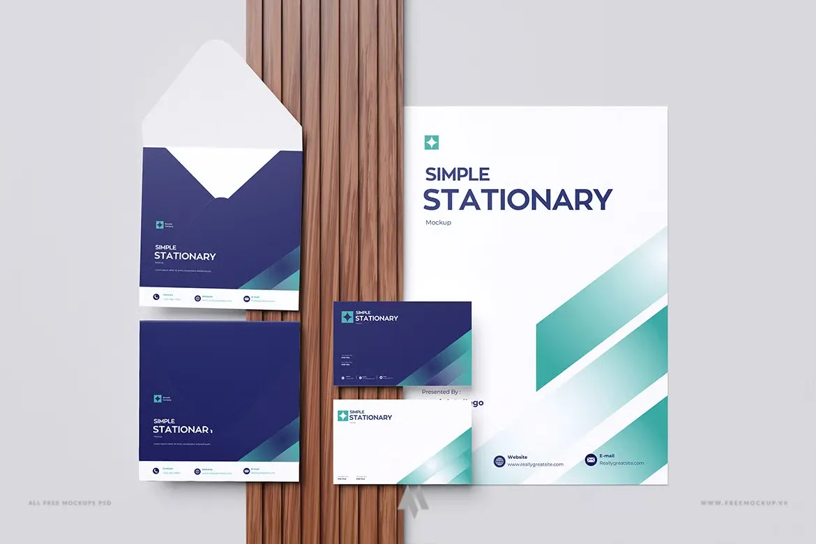 Tải Mockup Bộ Văn Phòng Chuyên Nghiệp PSD Miễn Phí Ngay Hôm Nay