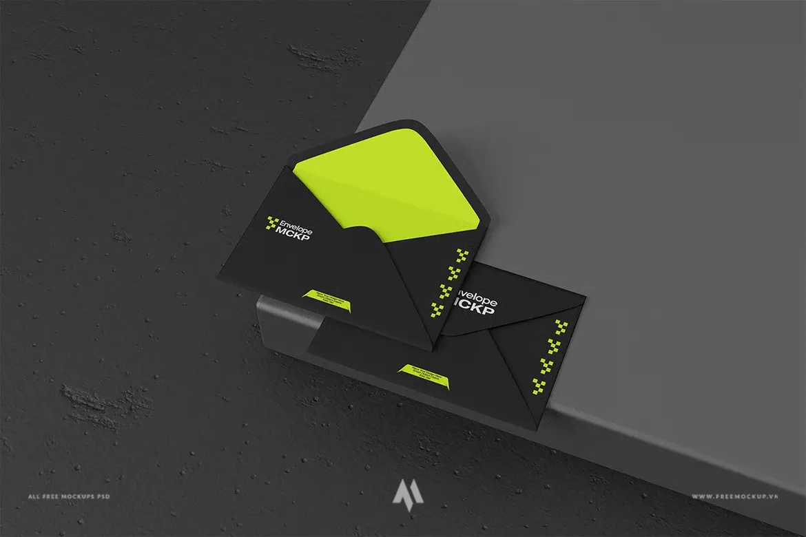 Tải Mockup Phong Bì PSD Miễn Phí, Chuyên Nghiệp Cho Designer