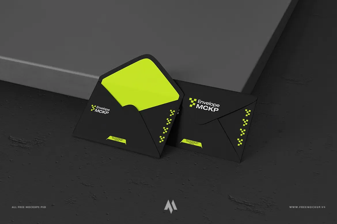 Tải Mockup Phong Bì PSD Miễn Phí, Chuyên Nghiệp Cho Designer
